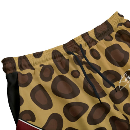 Primal Instinct Leopard Knitted Fleece Pants