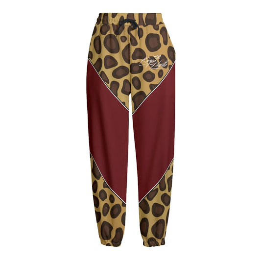 Primal Instinct Leopard Knitted Fleece Pants
