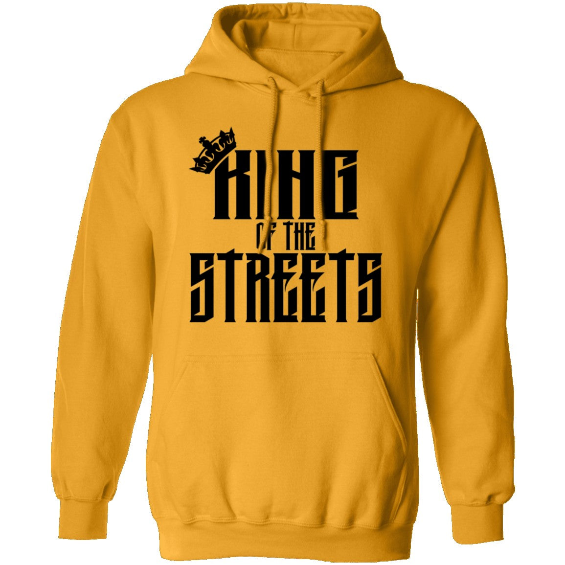 King of the Streets Pullover Hoodie 8 oz. freeshipping - Bedroka Streetwear LLC