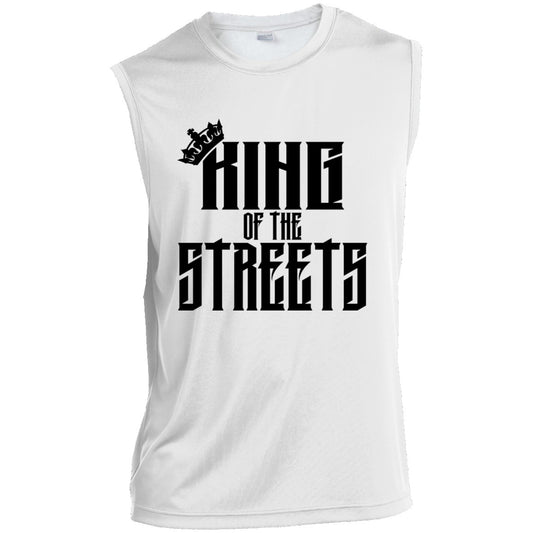 King of the Streets Sleeveless Performance T-Shirt CustomCat