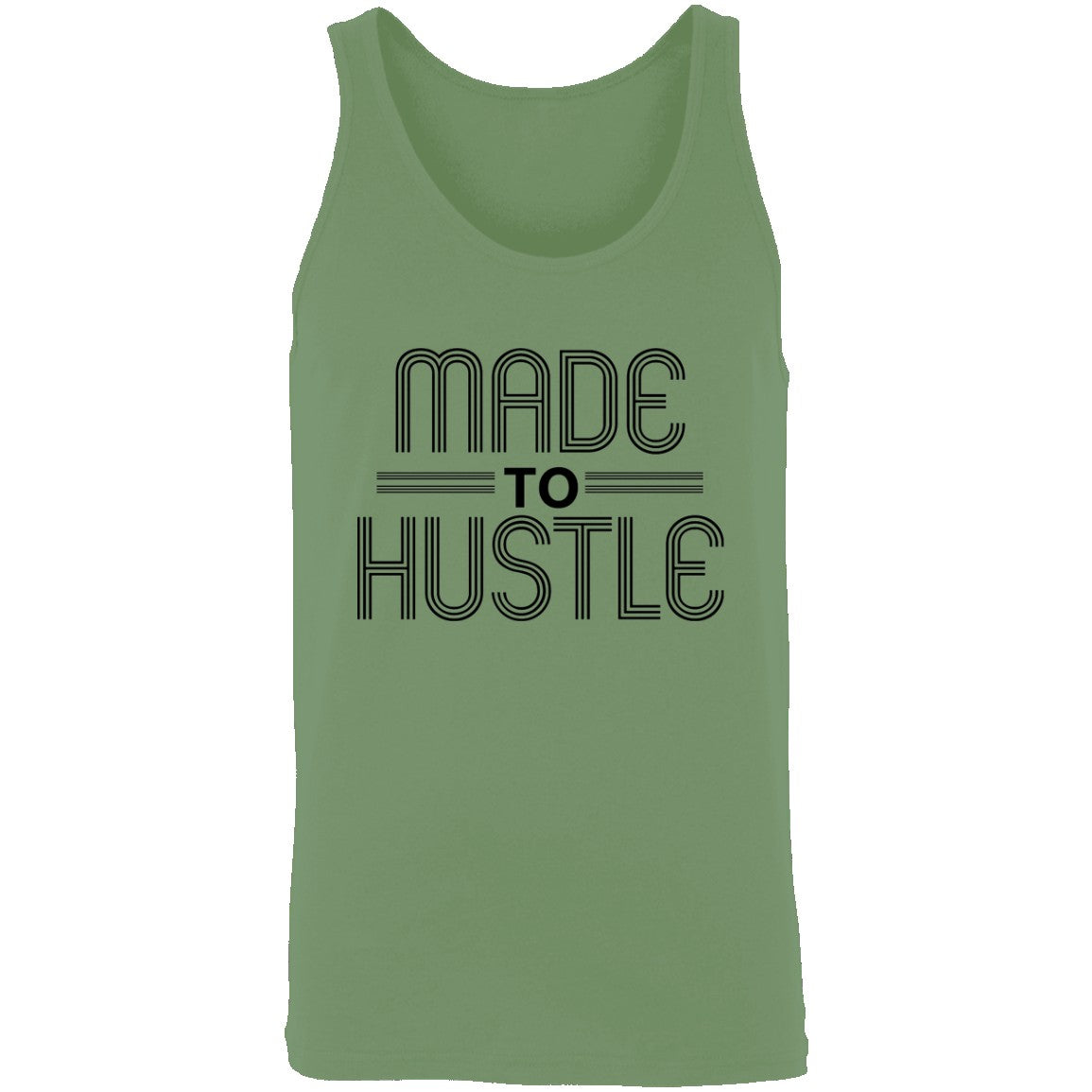 Made to Hustle Unisex Tank Top freeshipping - Bedroka Streetwear LLC