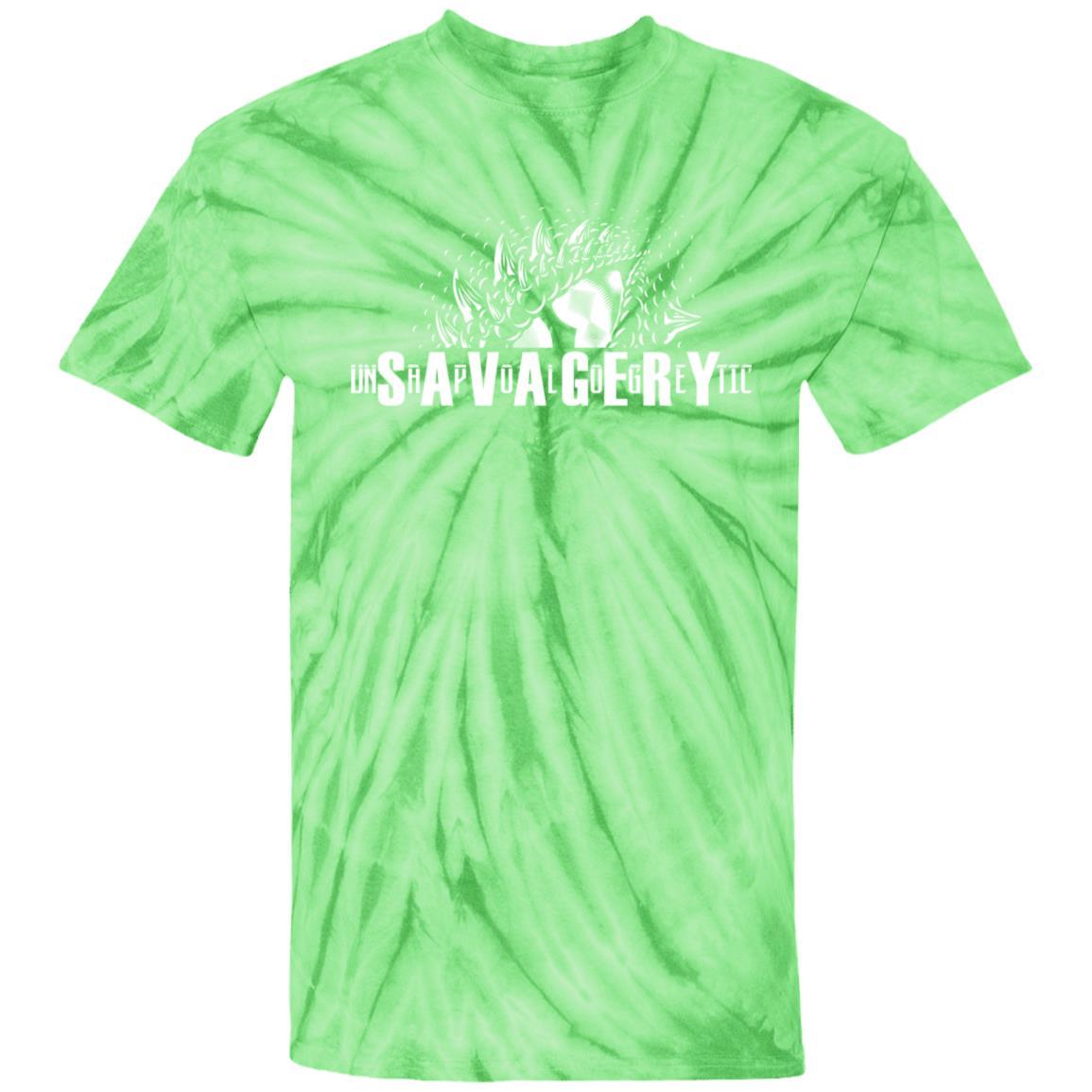Unapologetic Savagery 100% Cotton Tie Dye T-Shirt CustomCat
